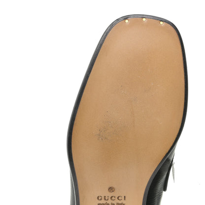 Gucci Lambskin Mens Union Jack Horsebit Loafer 9 Black 7 of 12