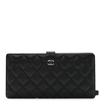 Chanel Caviar Quilted Long Wallet With Handle Black 1 of 9
