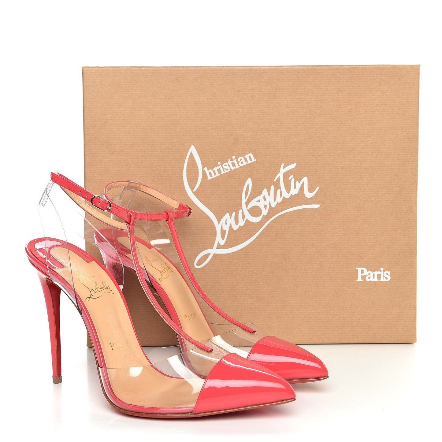 Patent PVC Nosy 100 Pumps 38 Begonia