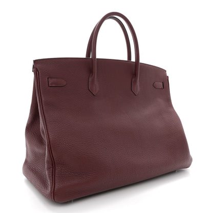 Hermes Togo Birkin 40 Rouge H 3 of 12