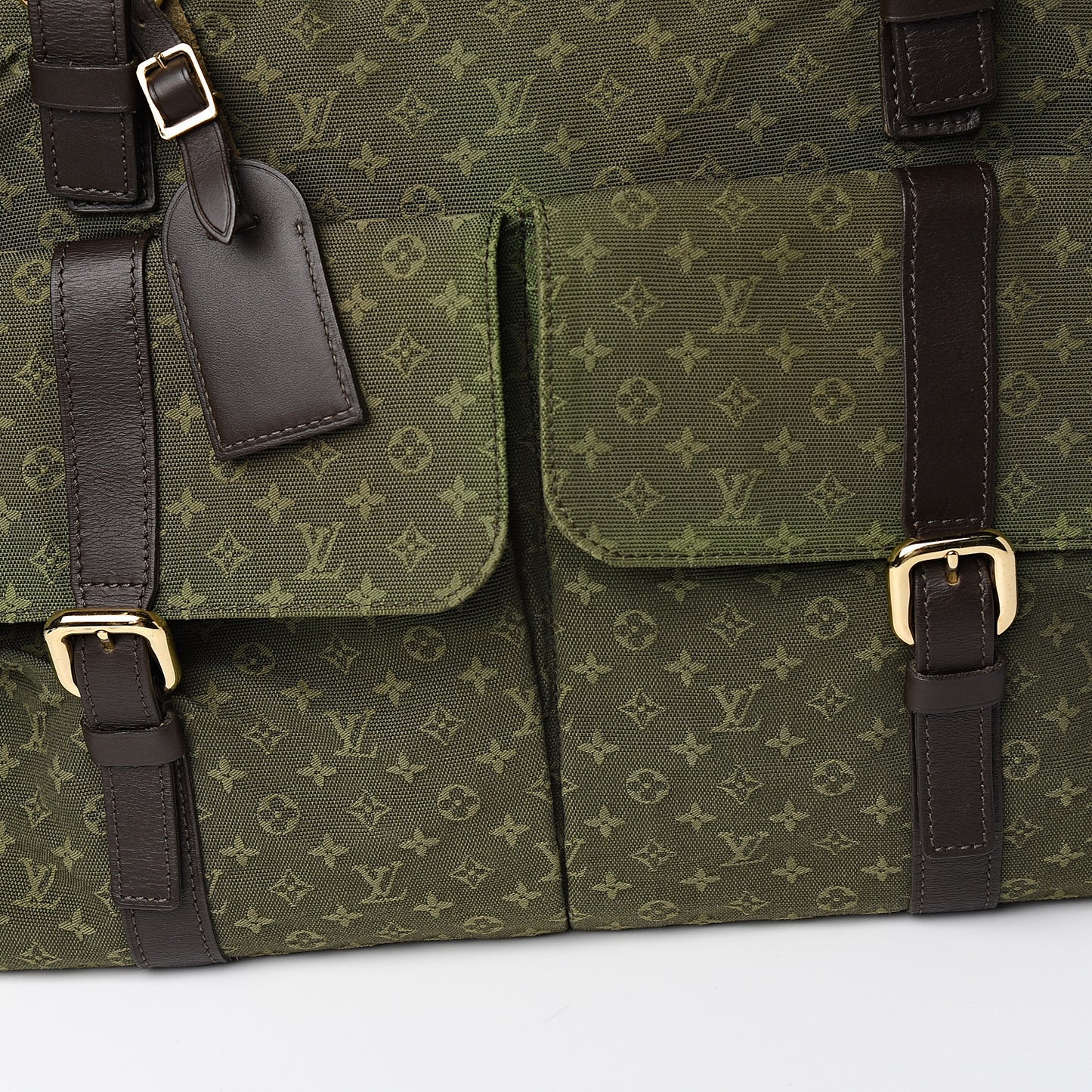 Mini Lin Monogram Louise Kaki