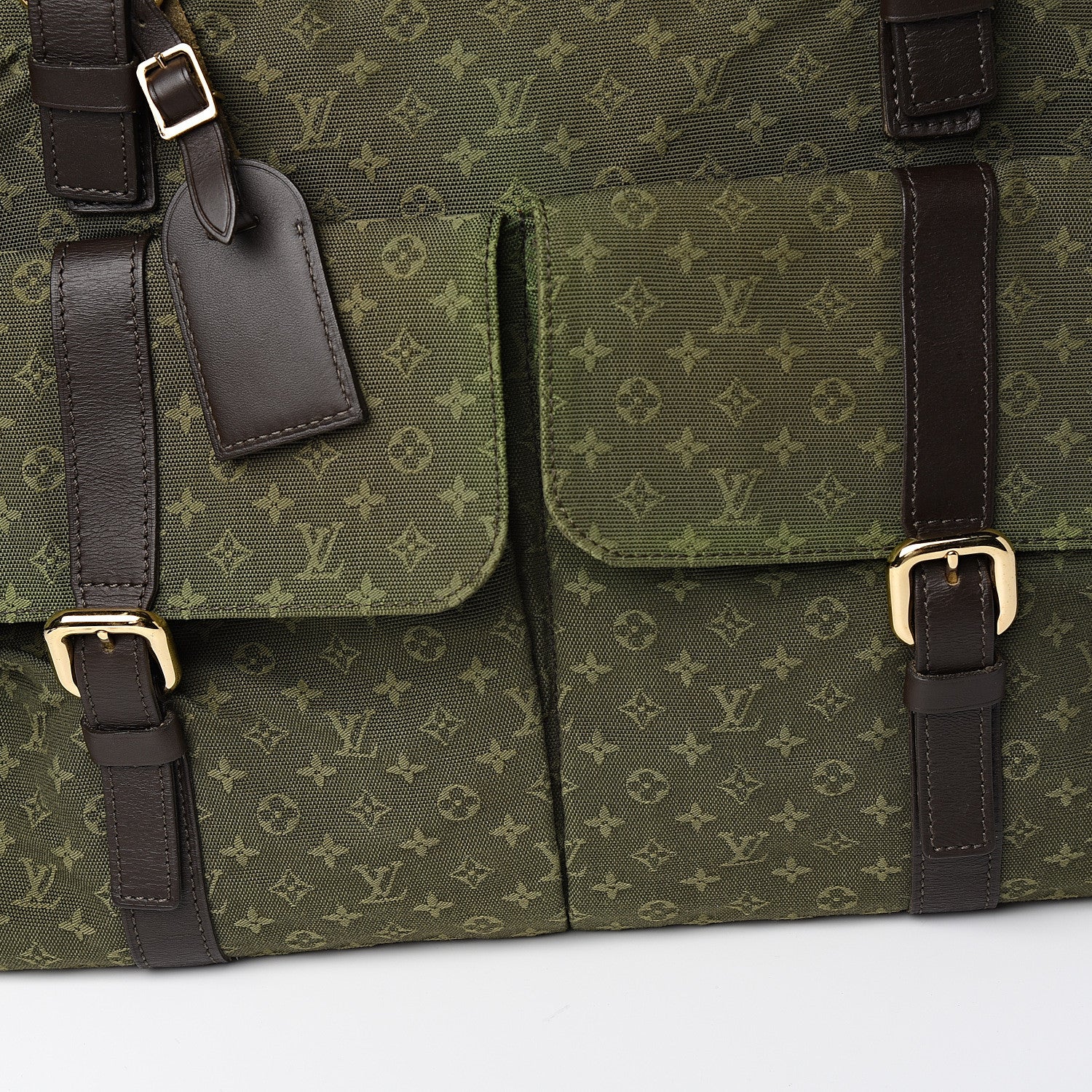 Louis Vuitton Mini Lin Monogram Louise Kaki 10 of 10