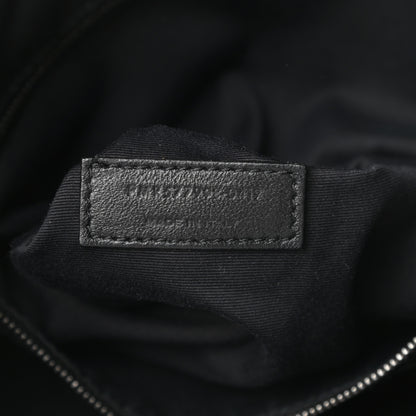 Saint Laurent Crinkled Calfskin Matelasse Monogram Niki Shoulder Bag Black 7 of 12