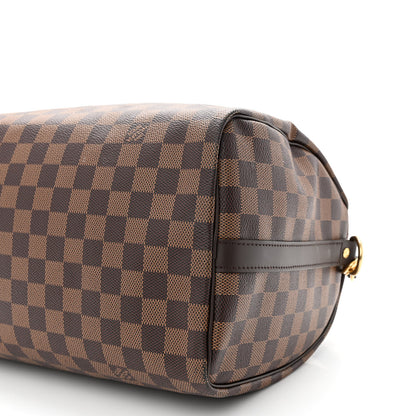 Louis Vuitton Damier Ebene Speedy Bandouliere 30 10 of 11