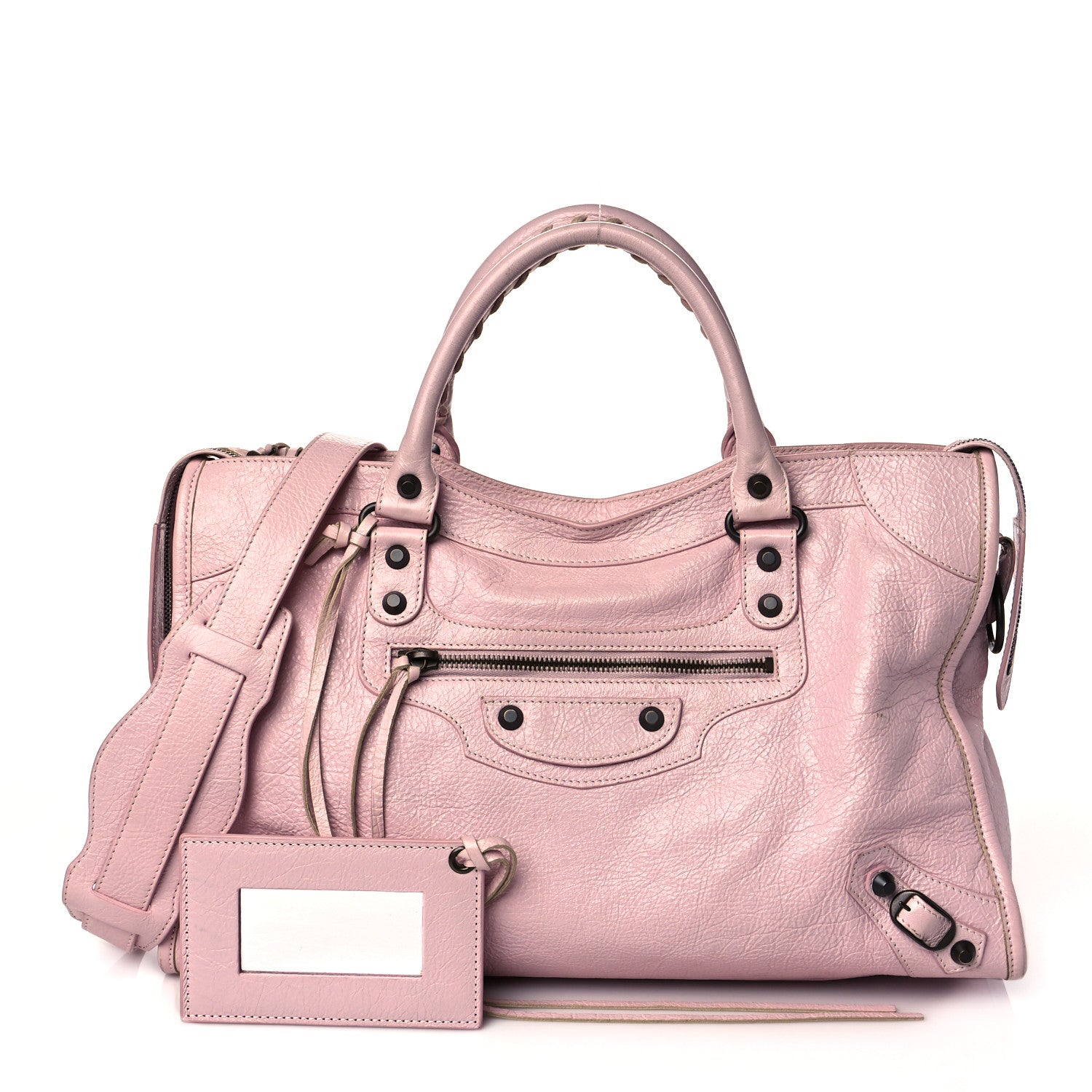 Balenciaga Agneau Classic Hardware City Rose Poudre Rose Petunia 1 of 9