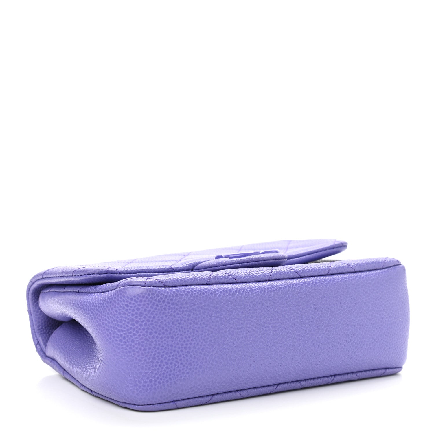 Chanel Caviar Quilted Incognito Mini Square Flap Purple 4 of 12