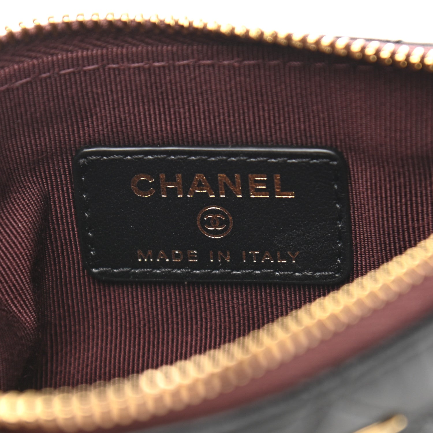 Chanel Aged Calfskin Quilted Small Reissue Cosmetic Case Black 6 of 9