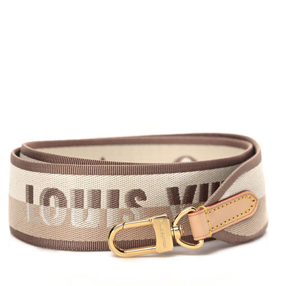 Louis Vuitton Jacquard Speedy Bandouliere 20 Shoulder Strap Beige 1 of 3