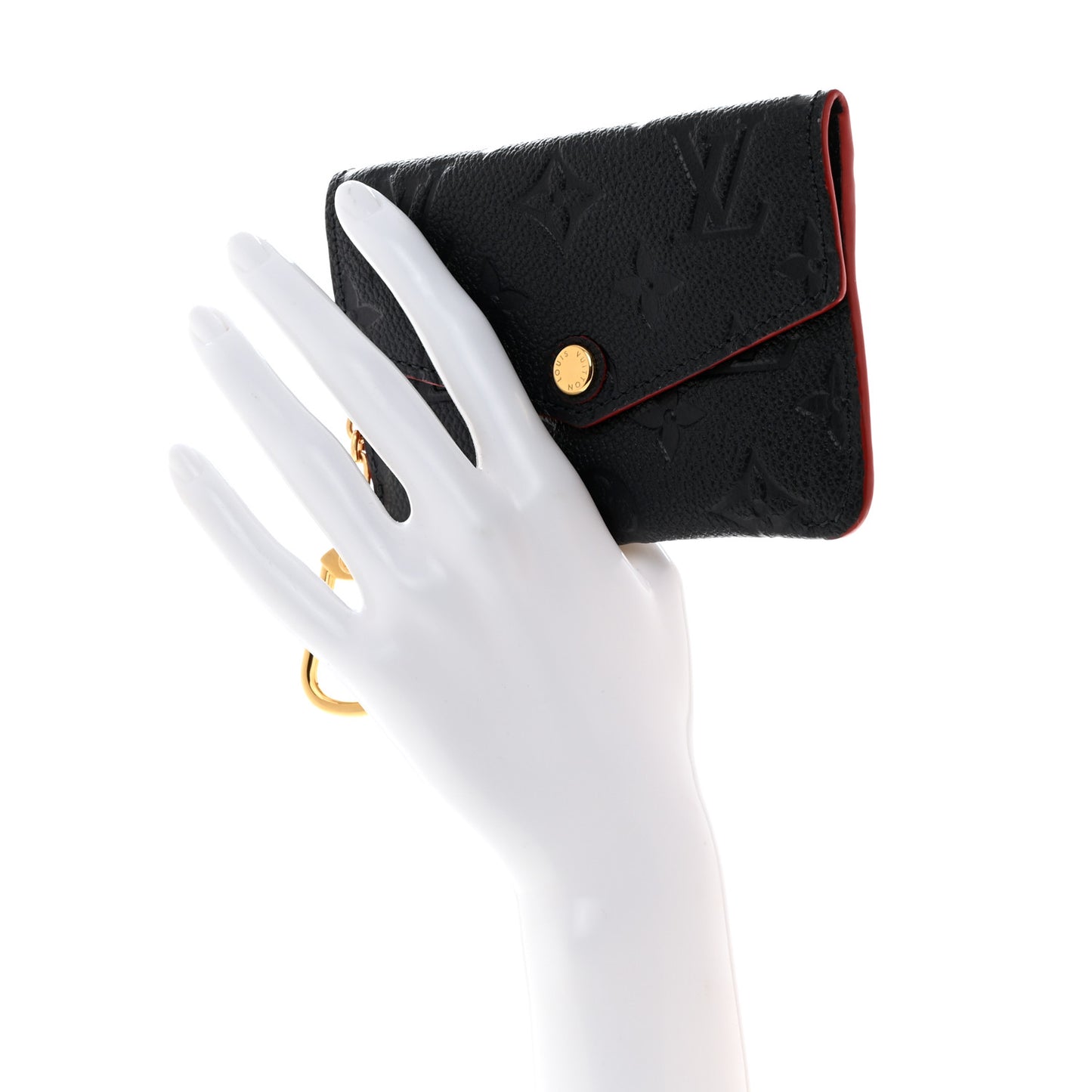 Empreinte Key Pouch Marine Rouge