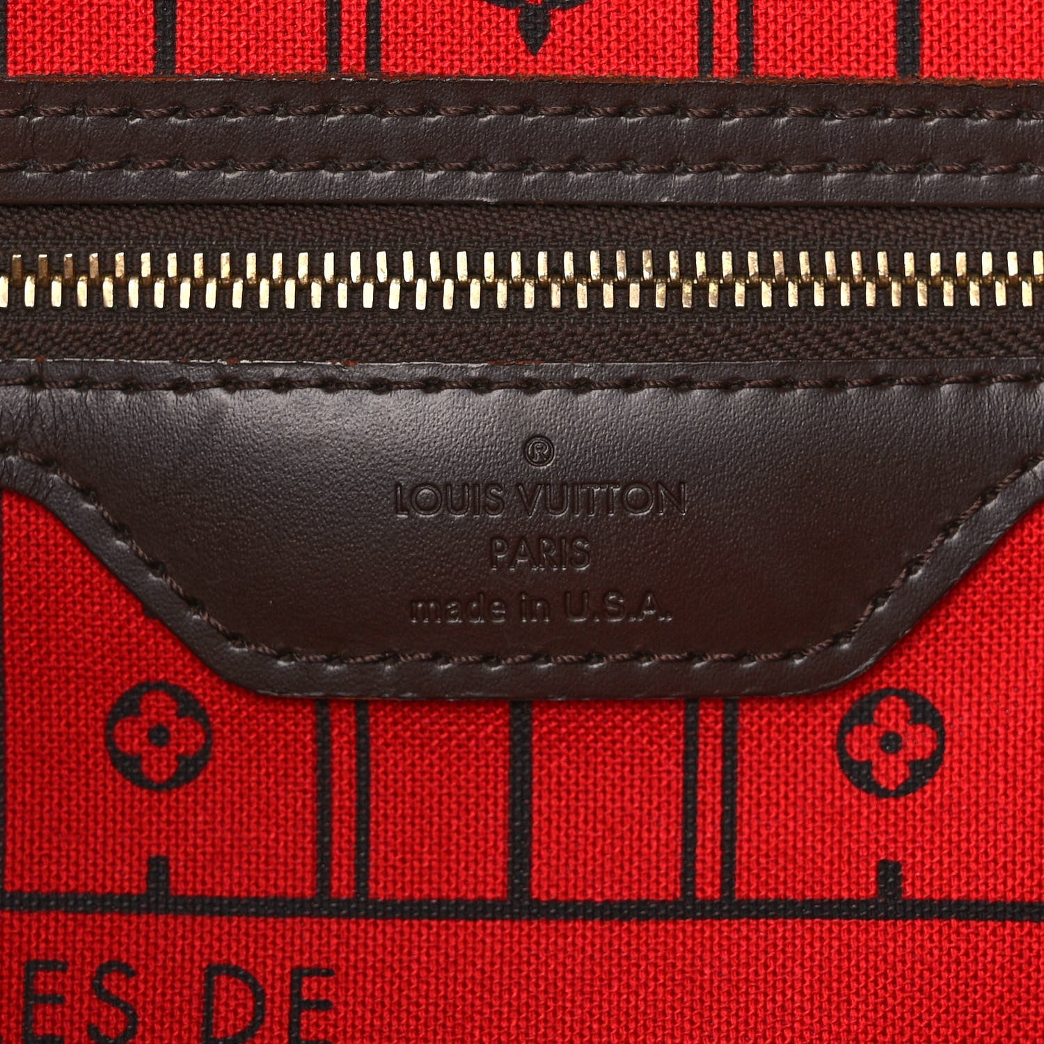 Louis Vuitton Damier Ebene Neverfull GM 6 of 17