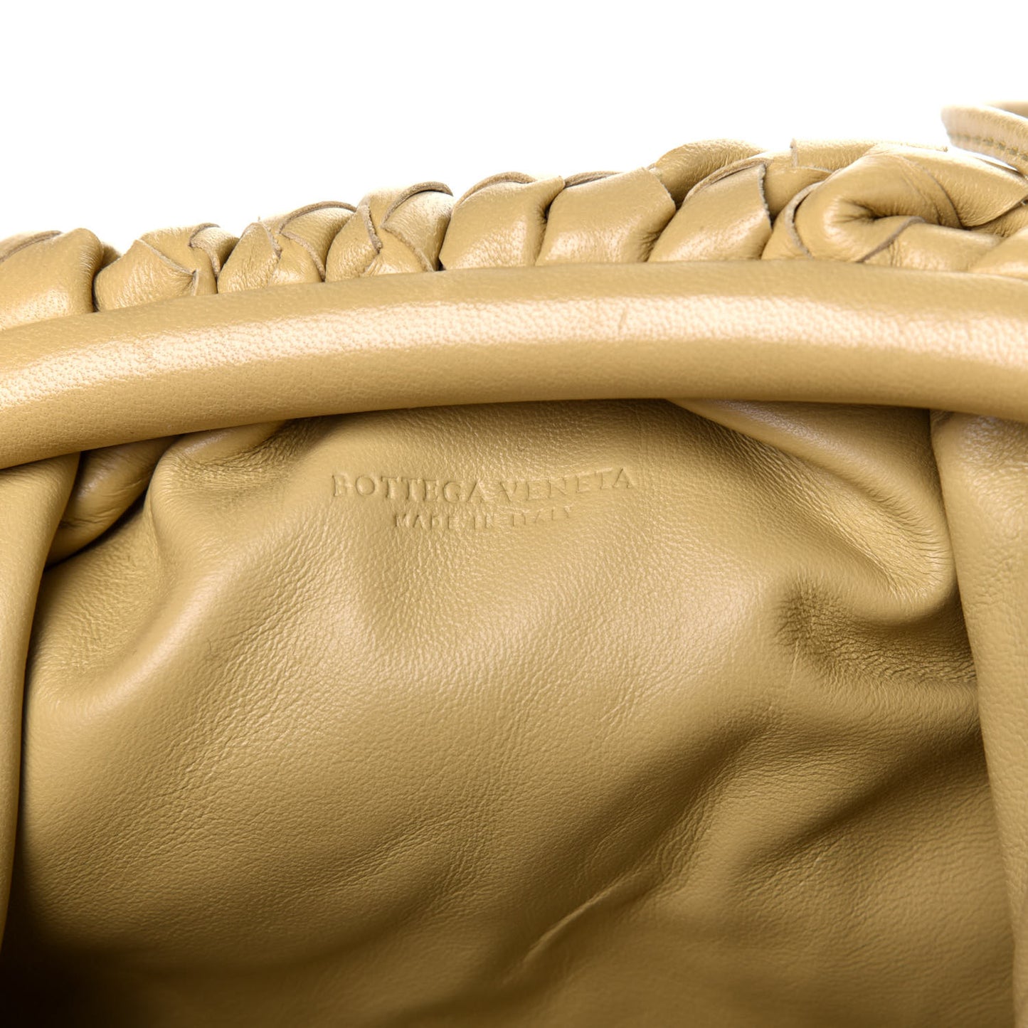 Nappa Intrecciato The Mini Pouch Corn