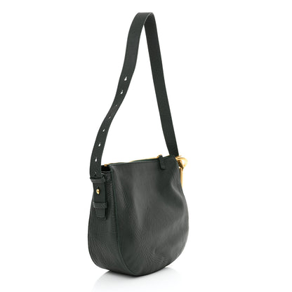 Burberry Grainy Calfskin Small Knight Bag Vine 3 of 11