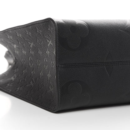 Louis Vuitton Empreinte Monogram Giant Onthego MM Black 8 of 10