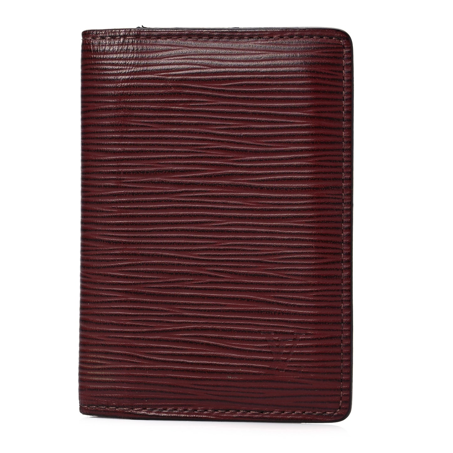 Epi Monogram Pocket Organizer Bordeaux