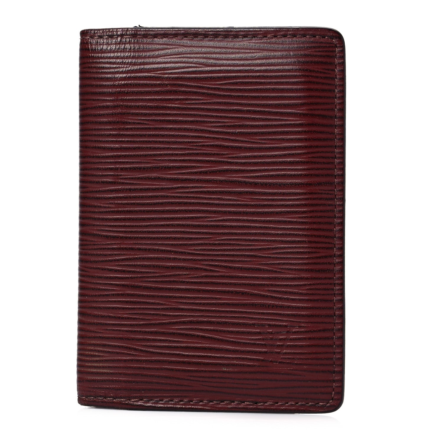 Louis Vuitton Epi Monogram Pocket Organizer Bordeaux 1 of 6