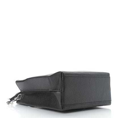 Balenciaga Calfskin Logo XXS Shopping Tote Black 4 of 9