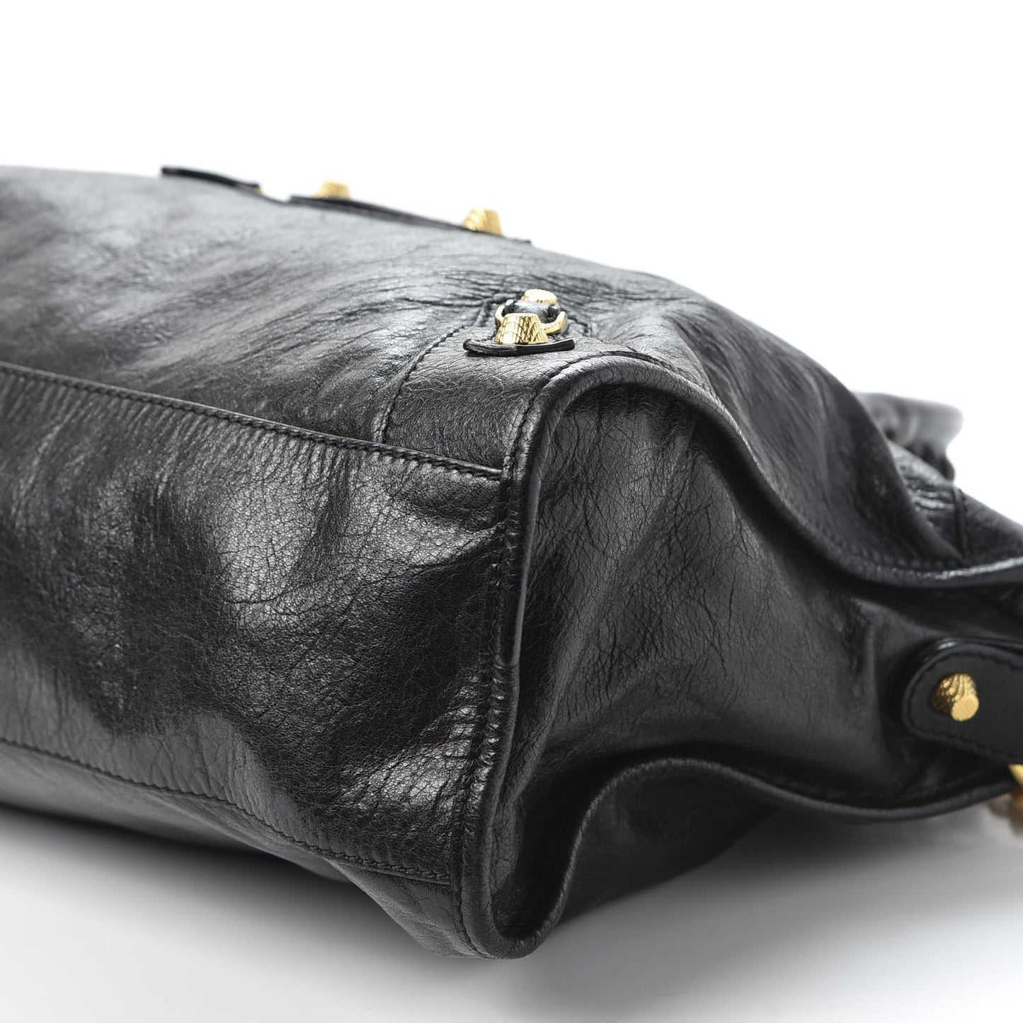 Agneau Giant 12 Gold Hardware City Black