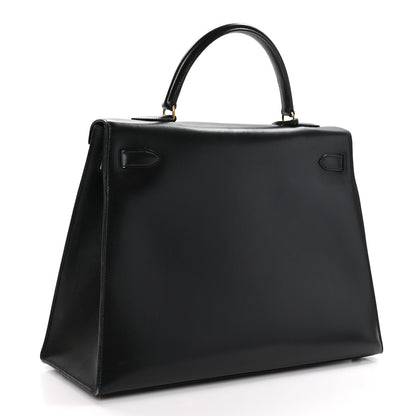 Hermes Box Kelly Sellier 35 Black 3 of 11