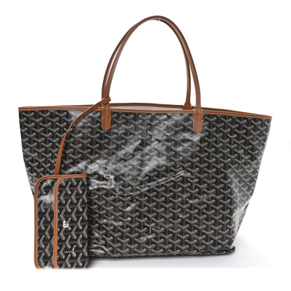 Goyard Goyardine Saint Louis GM Black Gold 3 of 11