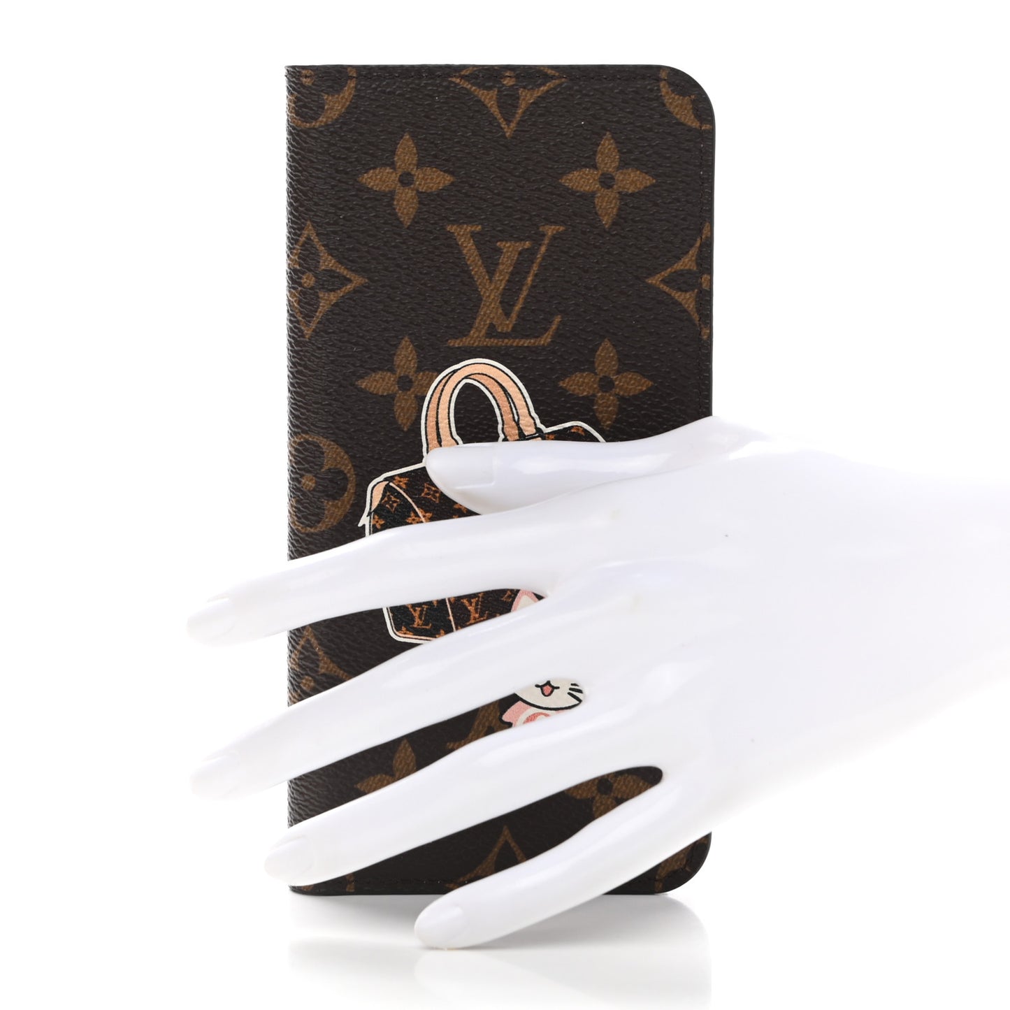 Monogram My LV World Tour iPhone 7/8 Plus Folio Case Rose Ballerine
