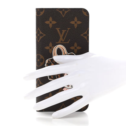 Louis Vuitton Monogram My LV World Tour iPhone 7/8 Plus Folio Case Rose Ballerine 2 of 7