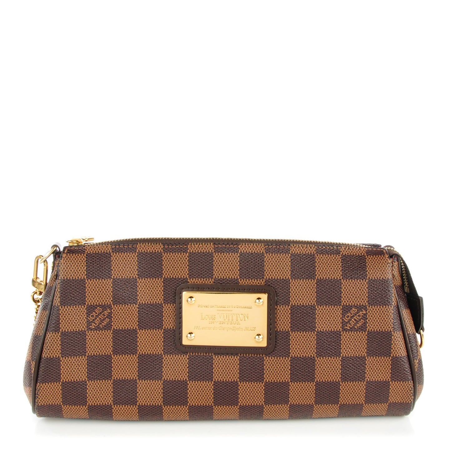 Damier Ebene Eva Clutch
