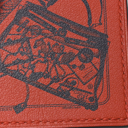 Hermes Swift Please Check in Carre Nano Bag Charm Terre Battue 3 of 5