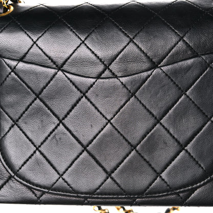 Chanel Lambskin Quilted Small Double Flap Black 7 of 18