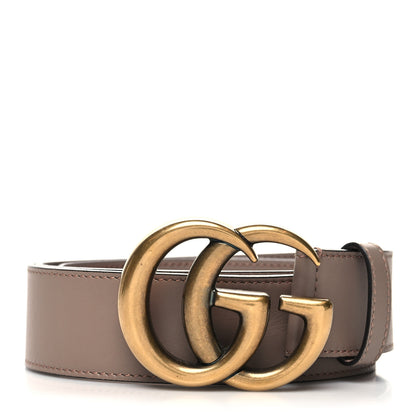 Gucci Calfskin Double G 40mm Belt 90 36 Porcelain Rose 1 of 5