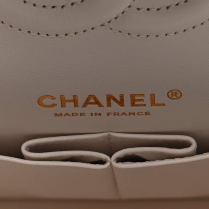 Chanel Caviar Quilted Medium Double Flap White 6 of 11