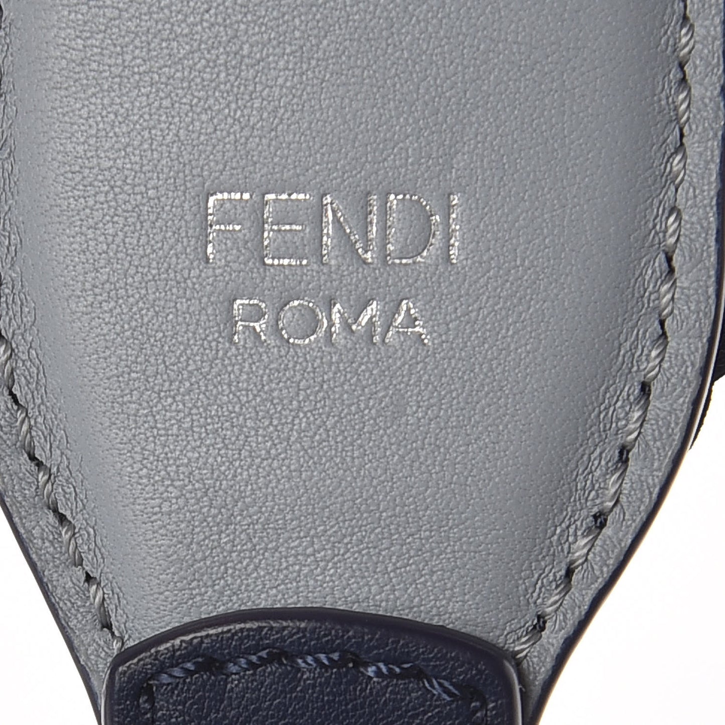 Vitello Dolce Flowerland Bi-Color Studded Strap You Blueberry Azzurro Polvere Multicolor