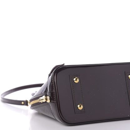 Louis Vuitton Vernis Alma BB Amarante 7 of 10