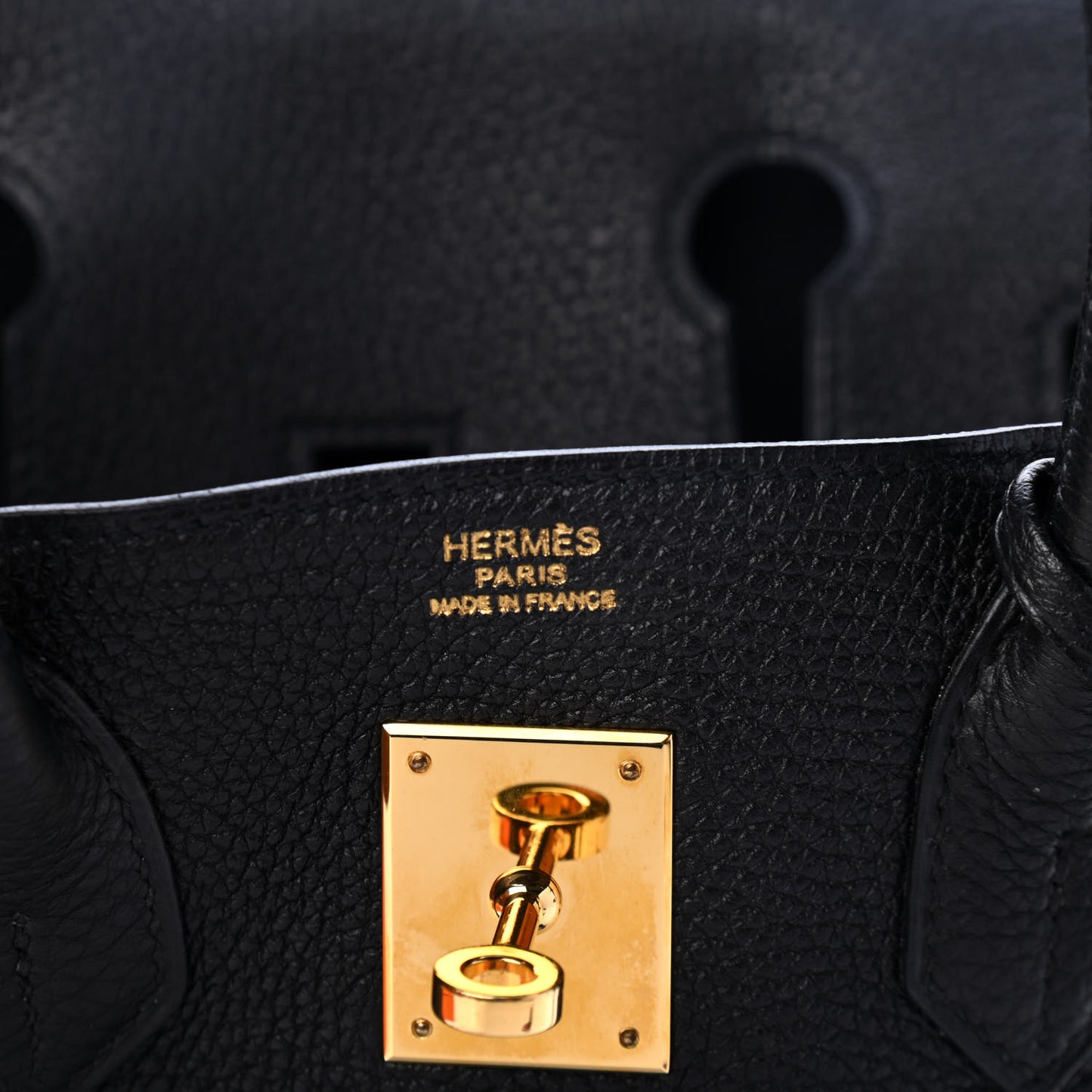 Togo Birkin 30 Black