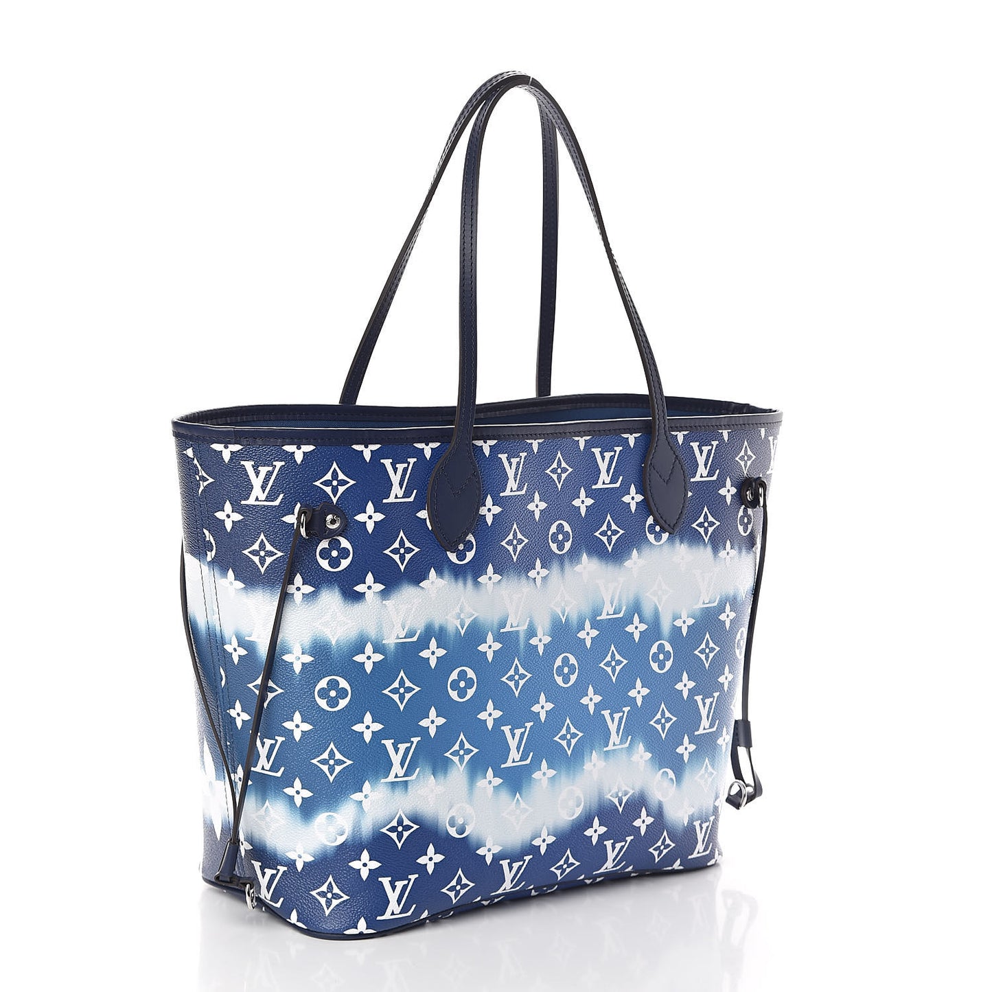 Monogram Escale Neverfull MM Blue
