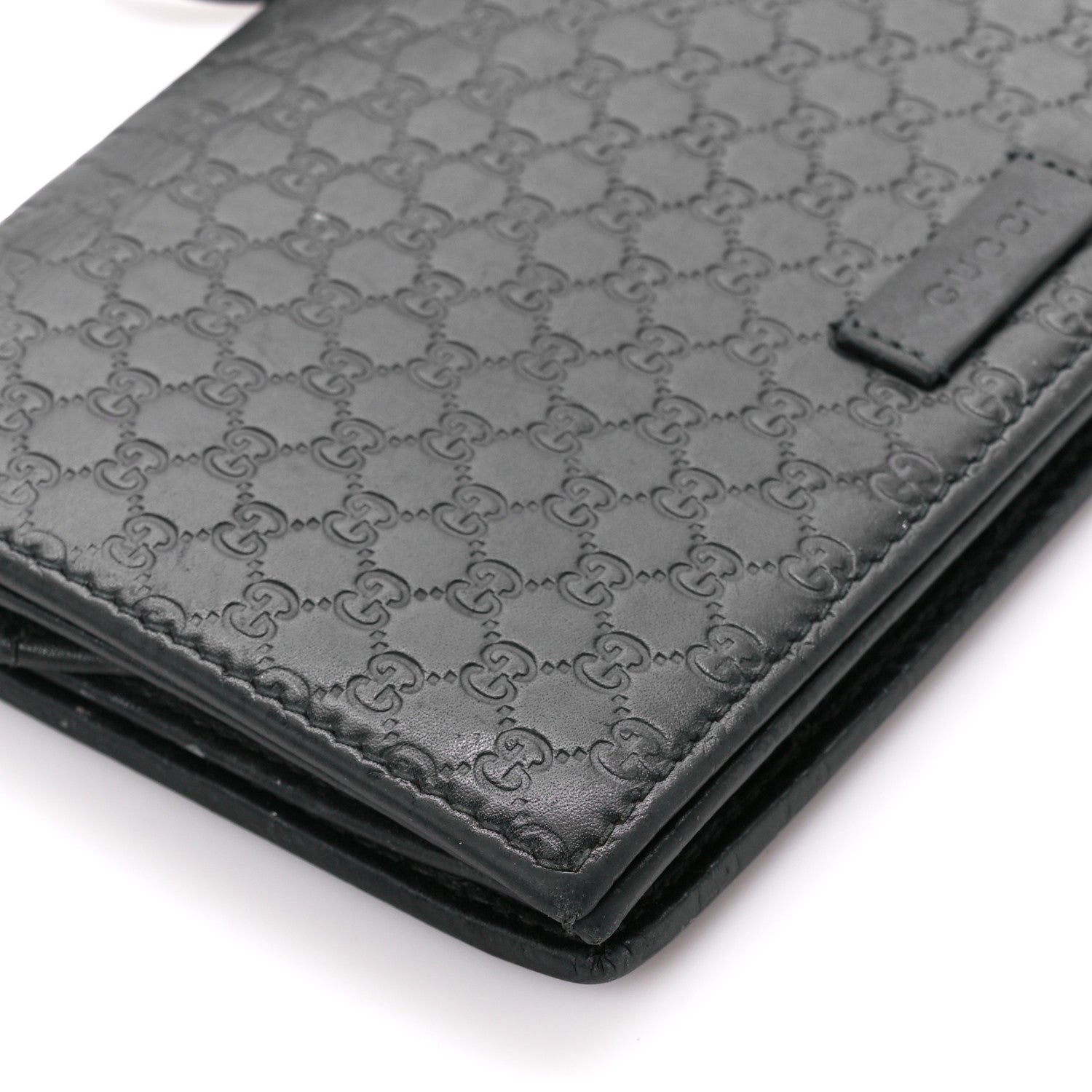 Gucci Microguccissima Crossbody Wallet Black 9 of 11