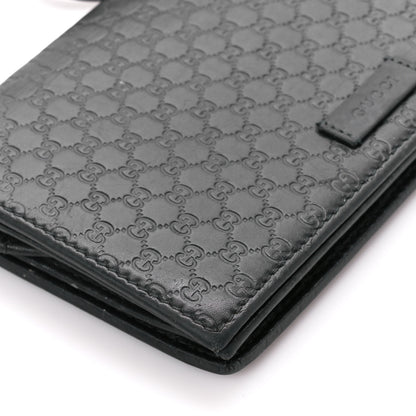 Gucci Microguccissima Crossbody Wallet Black 9 of 11
