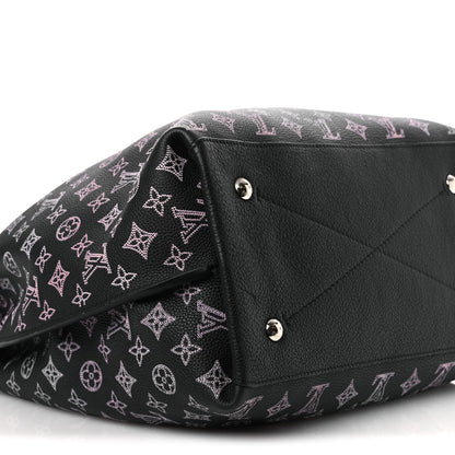 Louis Vuitton Mahina Carmel Hobo PM Black 8 of 9