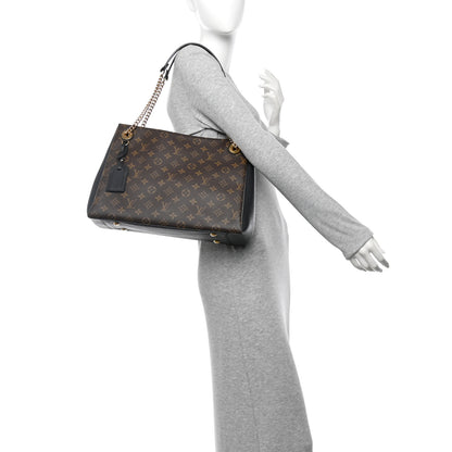 Louis Vuitton Monogram Surene MM Black 2 of 11