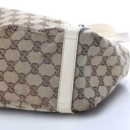 Gucci Monogram Medium Abbey Shoulder Bag Off White 10 of 12