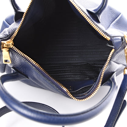 Prada Vitello Daino Tote Inchiostro 4 of 12