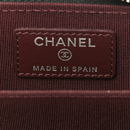 Chanel Caviar Quilted Zip Coin Purse Black 6 of 14