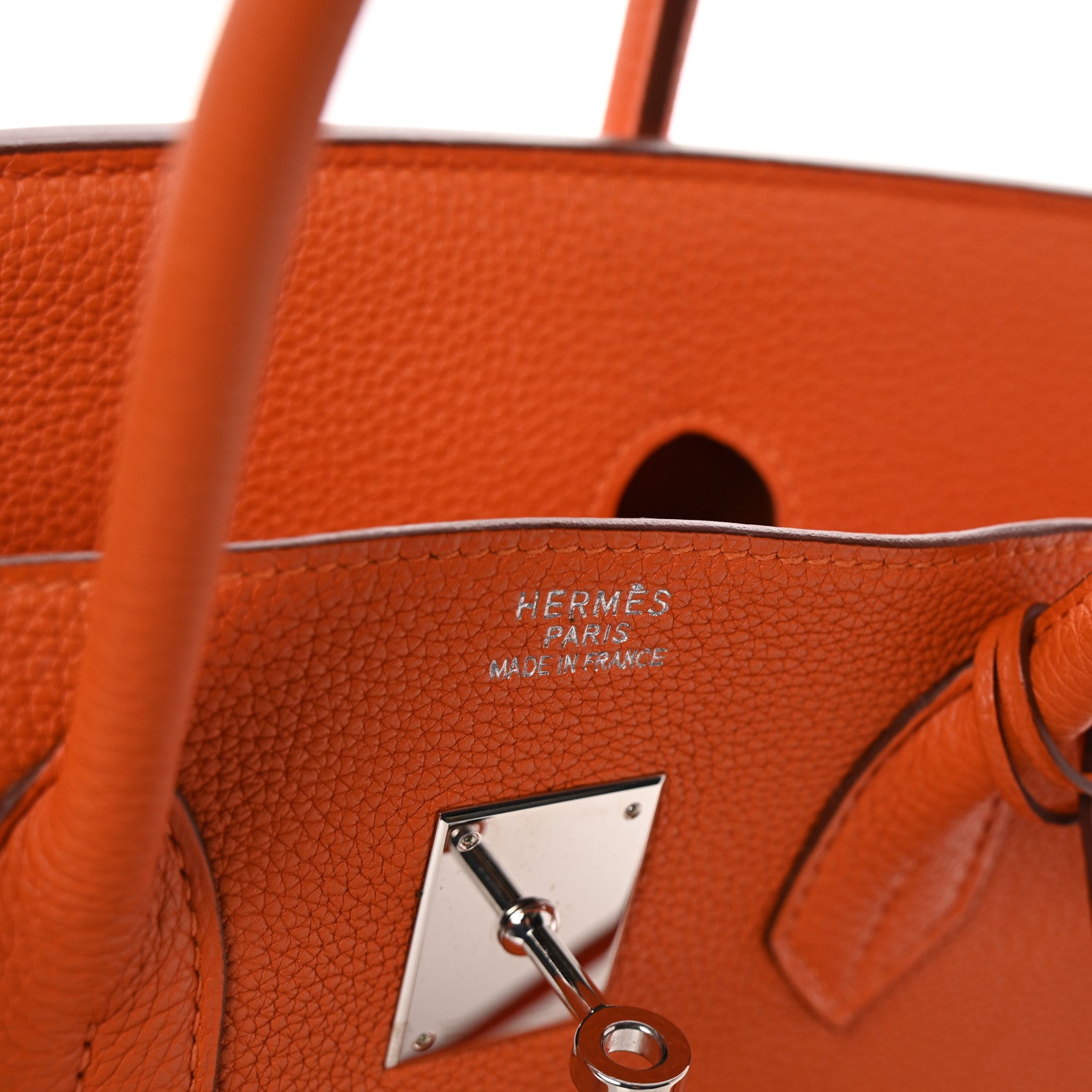 Hermes Togo BIRKIN 35 Orange 6 of 10