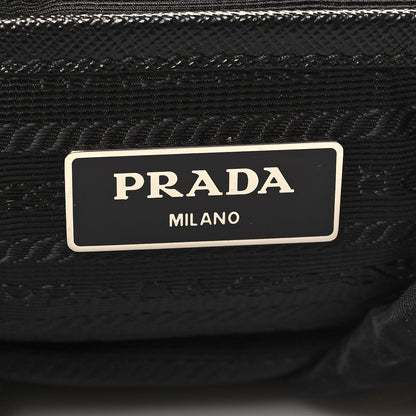 Prada Tessuto Nylon Saffiano Vela Backpack Black 6 of 10