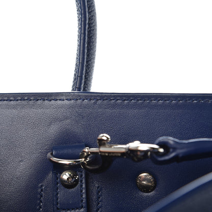 Saint Laurent Grained Calfskin Baby Sac De Jour Marine 9 of 9