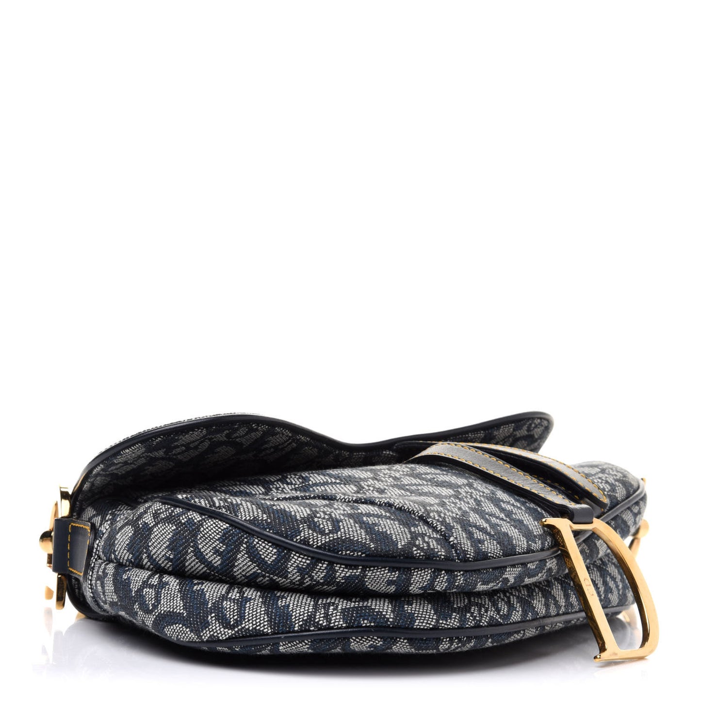Monogram Saddle Bag Blue