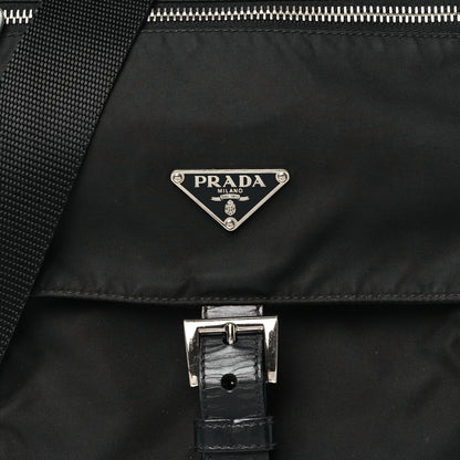 Prada Nylon Vela Messenger Black 7 of 10