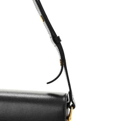 Gucci Azalea Calfskin Horsebit 1955 Shoulder Bag Black 12 of 13
