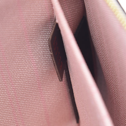 Louis Vuitton Damier Ebene Neverfull MM GM Pochette Rose Ballerine 7 of 7