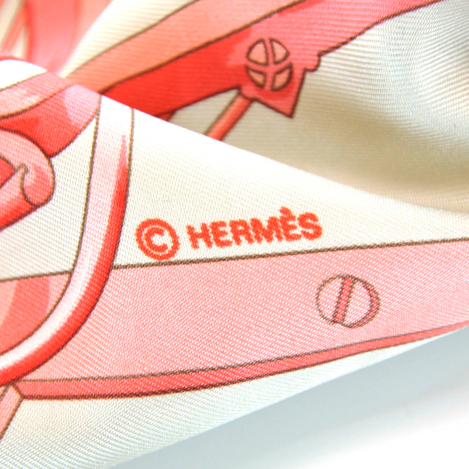 Hermes Silk Mors Et Gourmettes Scarf 90 8 of 8