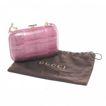 Gucci Python Broadway Box Clutch 5 of 8